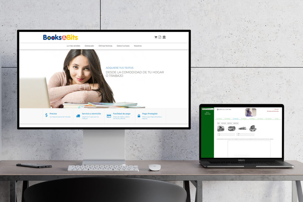 Photo of Sloncorp's Books & Bits client work in Ecuador