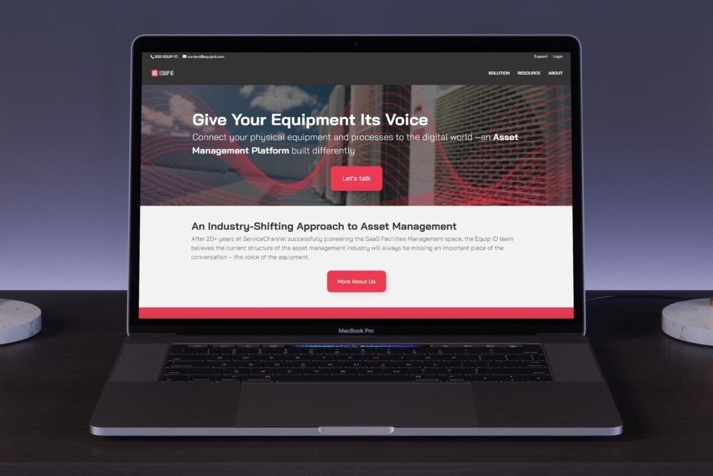 Photo of Sloncorp's Equip ID client work in Canada and United States